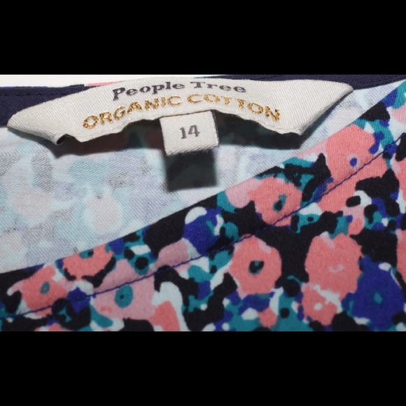 People Tree floral sheath dress - Picture 3 of 5